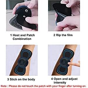 Best Combo Pack of Foot Massager and Wireless EMS Body Massage (New 2024), Machine, Rechargeable, Portable, Foldable Design with 8 Modes, 19 Intensity Levels For Ultimate Pain Relief. - instor360.com